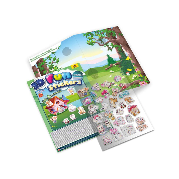 Csillogó 3D matricák