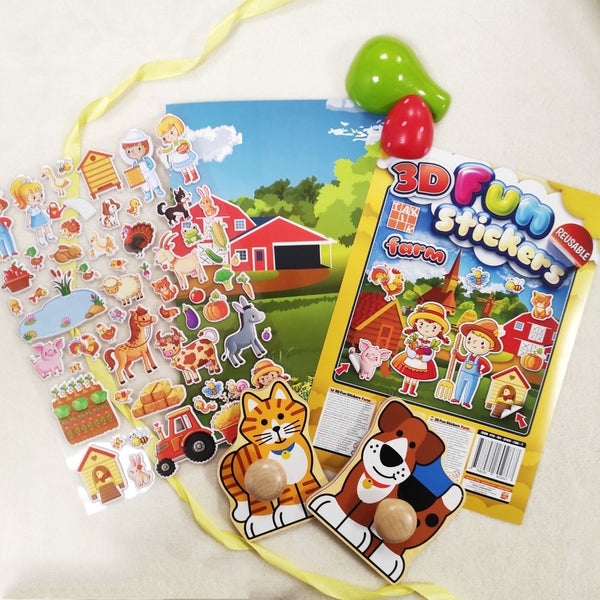 3D Oktató matricák