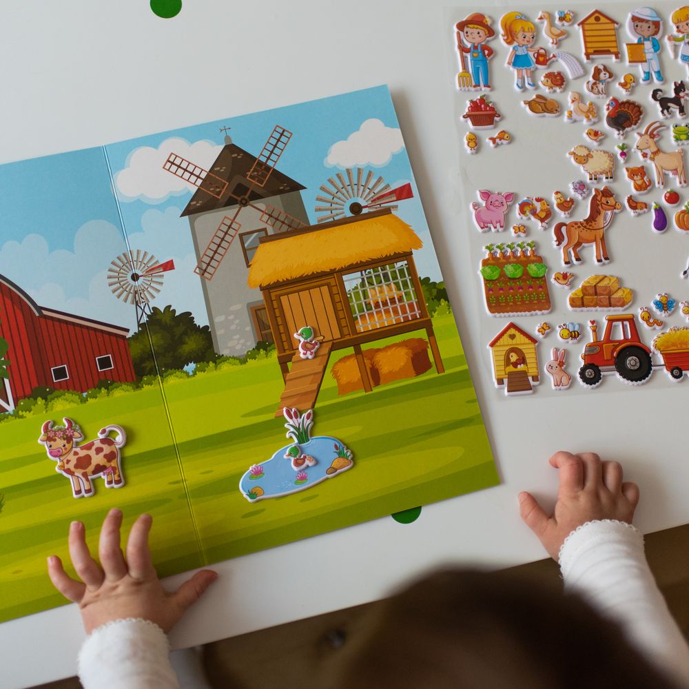 3D Oktató matricák