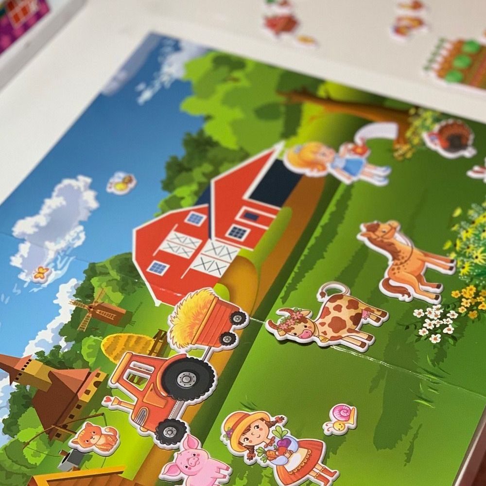 3D Oktató matricák