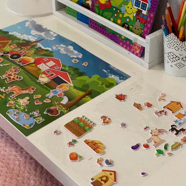 3D Oktató matricák