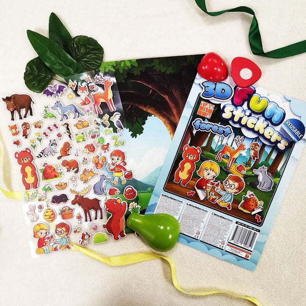 3D Oktató matricák