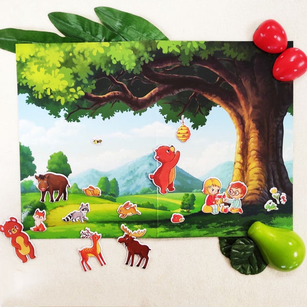 3D Oktató matricák