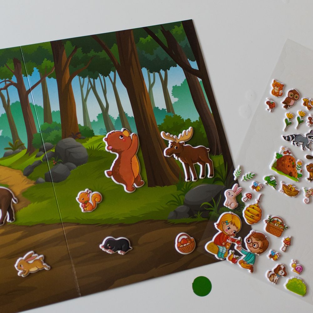 3D Oktató matricák