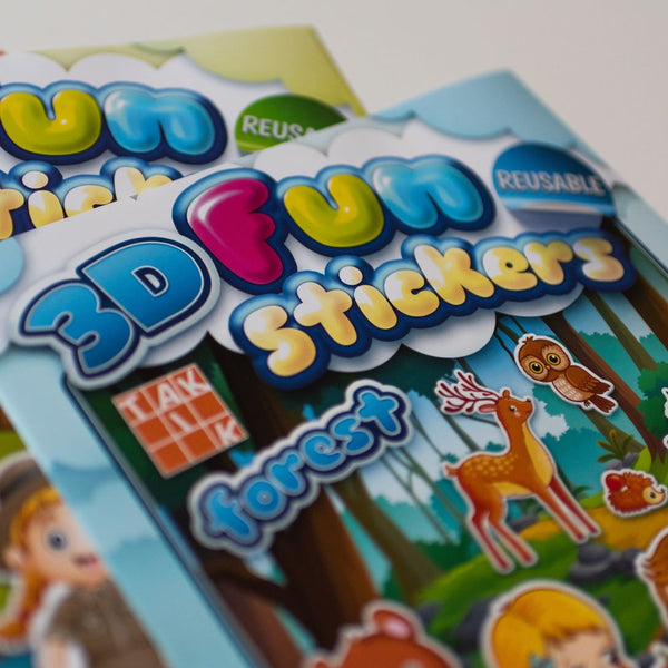 3D Oktató matricák