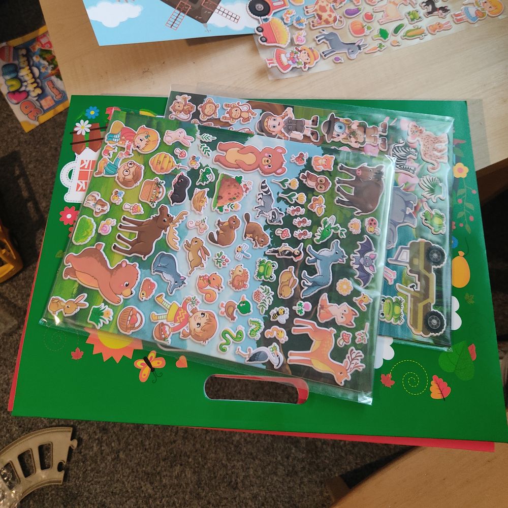 3D Oktató matricák