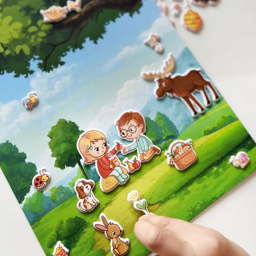 3D Oktató matricák