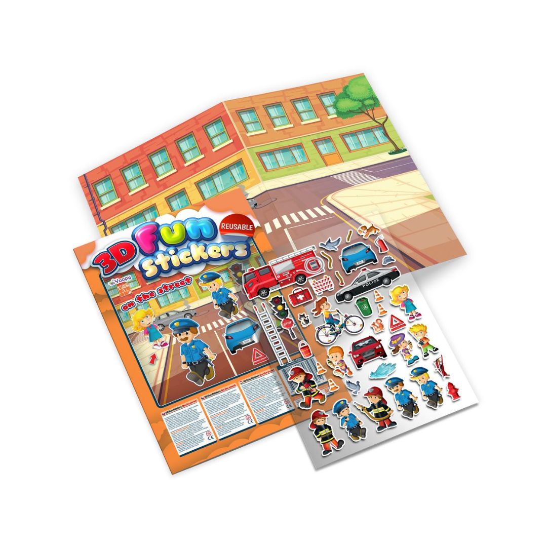 3D Oktató matricák