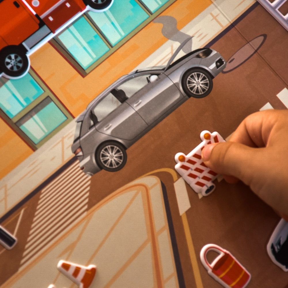 3D Oktató matricák