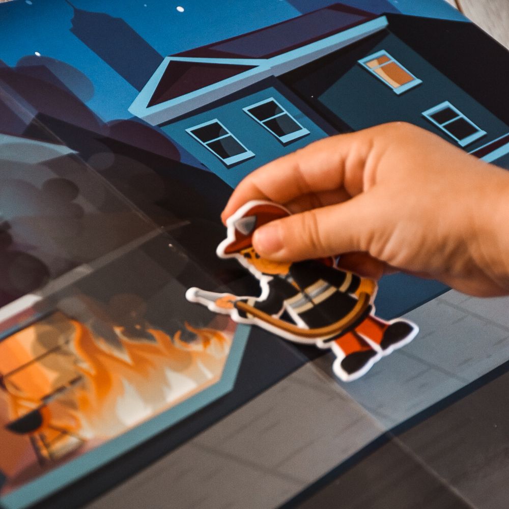 3D Oktató matricák