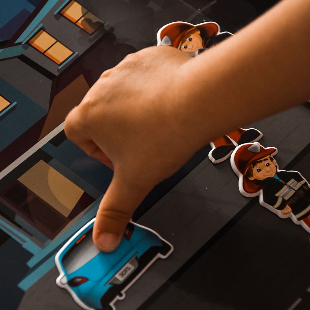 3D Oktató matricák