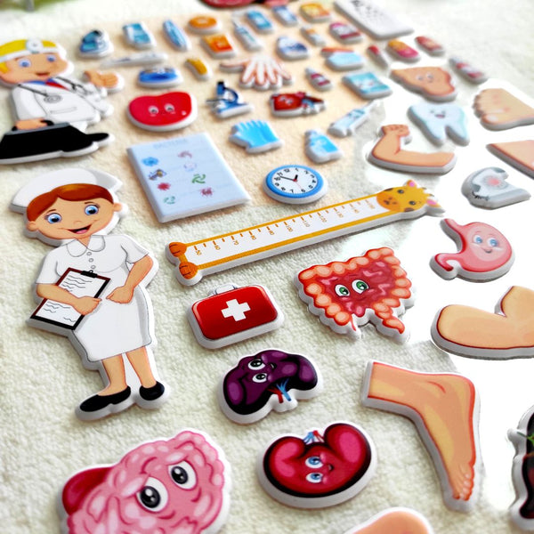 3D Oktató matricák