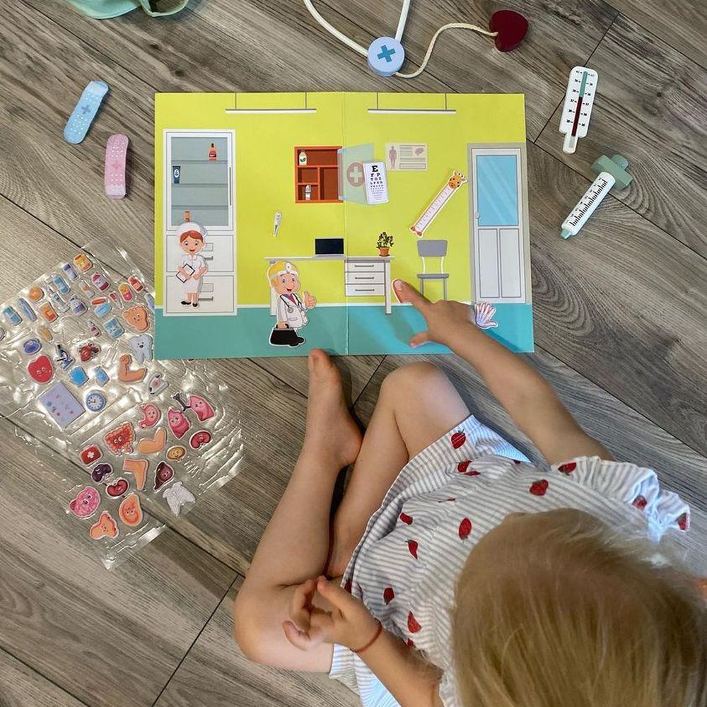 3D Oktató matricák