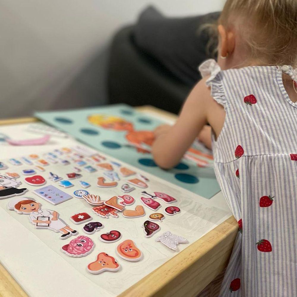 3D Oktató matricák