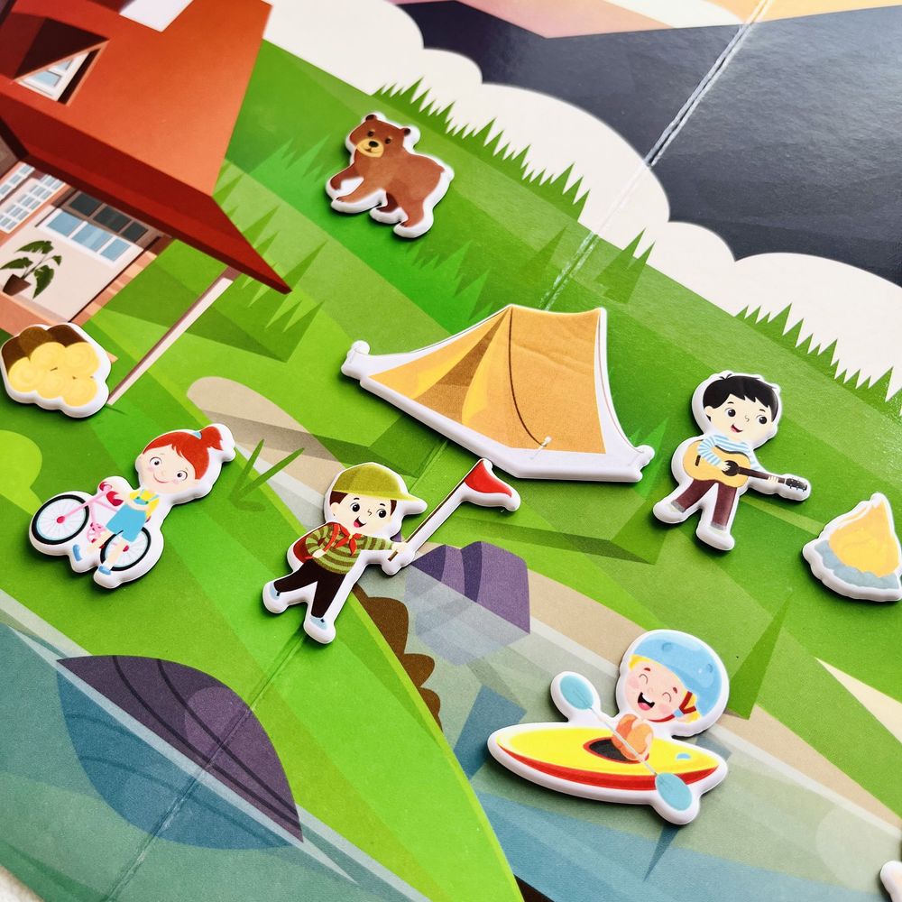 3D Oktató matricák