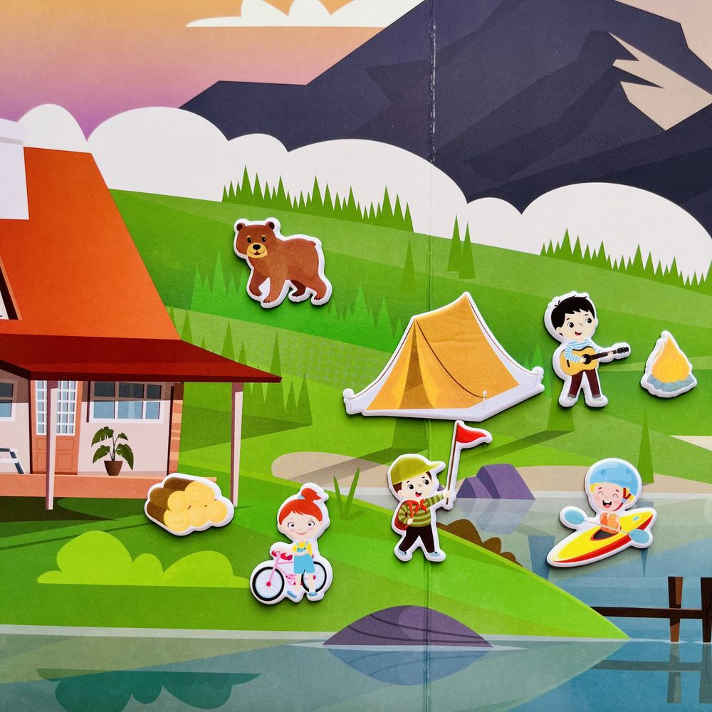 3D Oktató matricák