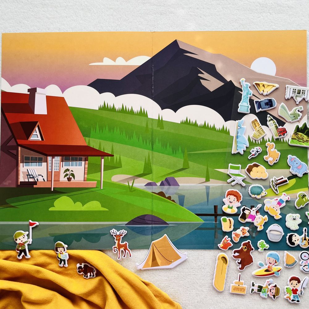 3D Oktató matricák