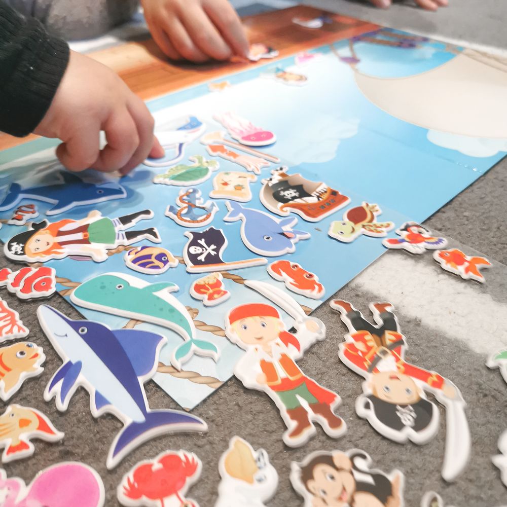 3D Oktató matricák