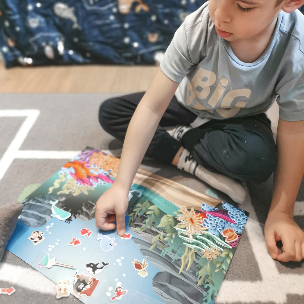 3D Oktató matricák