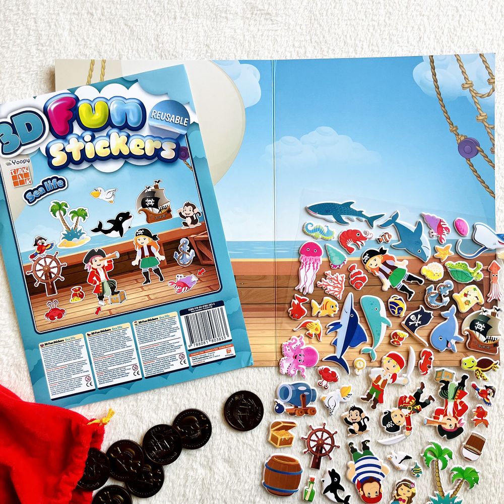 3D Oktató matricák