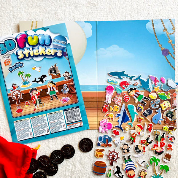 3D Oktató matricák