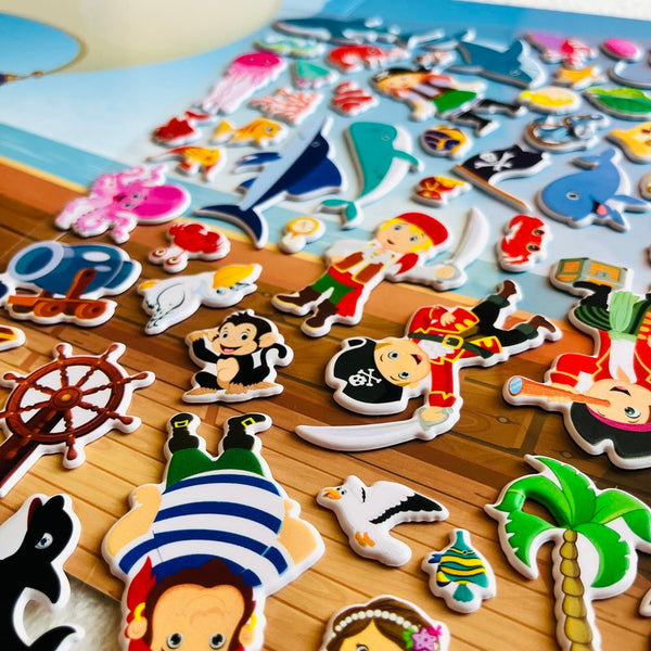 3D Oktató matricák