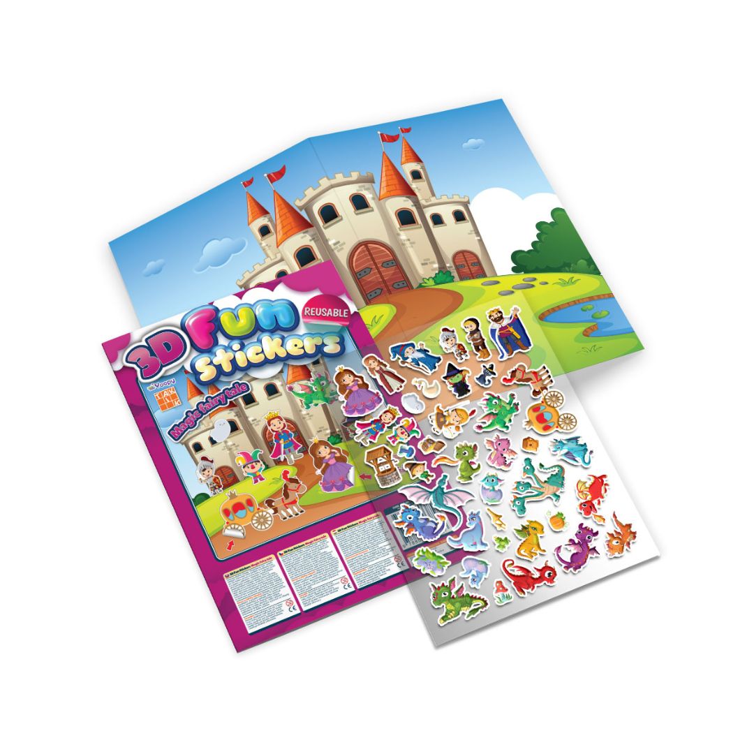 3D Oktató matricák