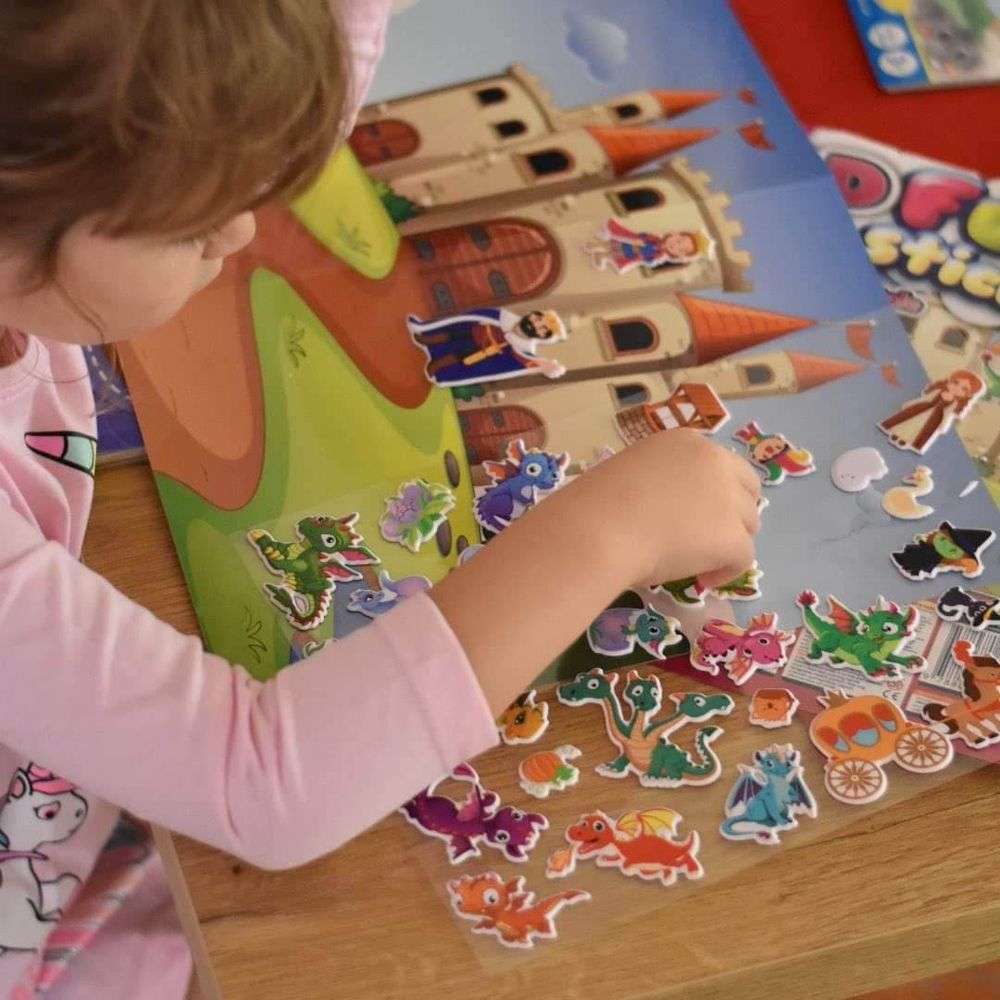 3D Oktató matricák