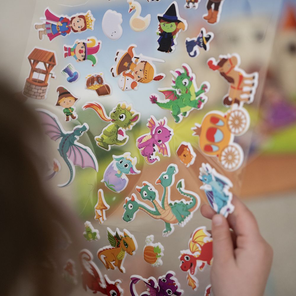 3D Oktató matricák