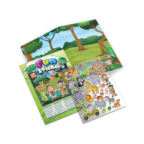 3D Oktató matricák