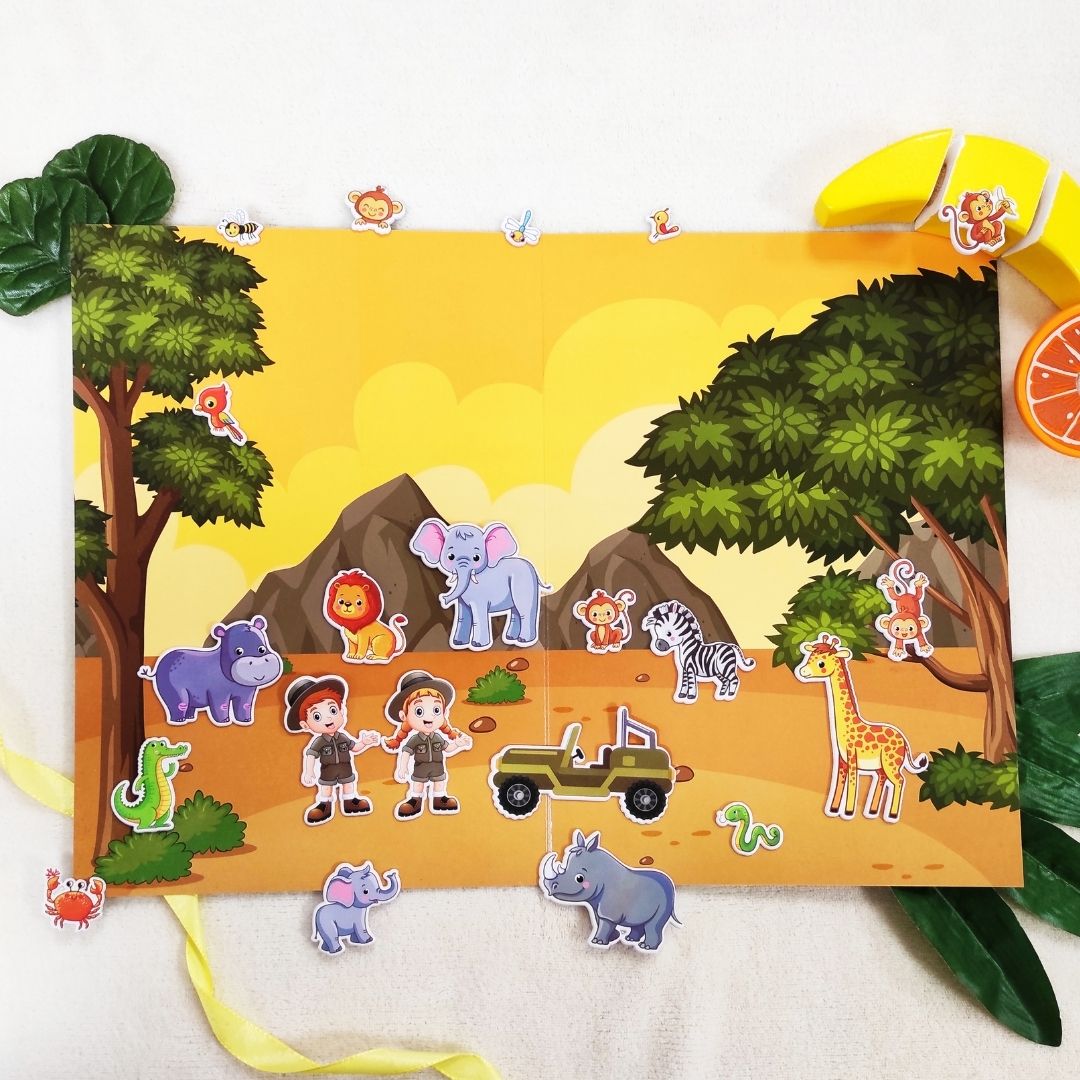 3D Oktató matricák