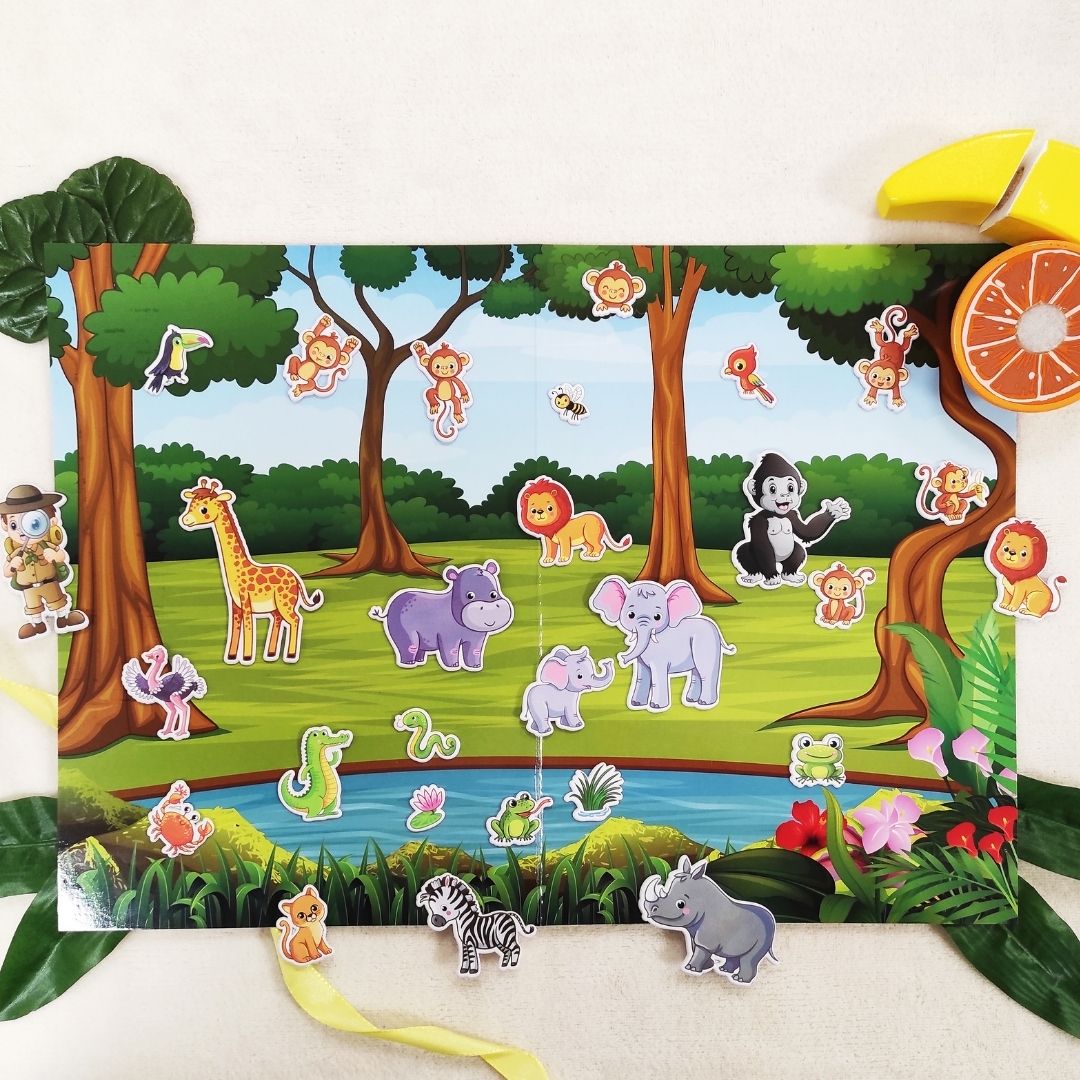 3D Oktató matricák