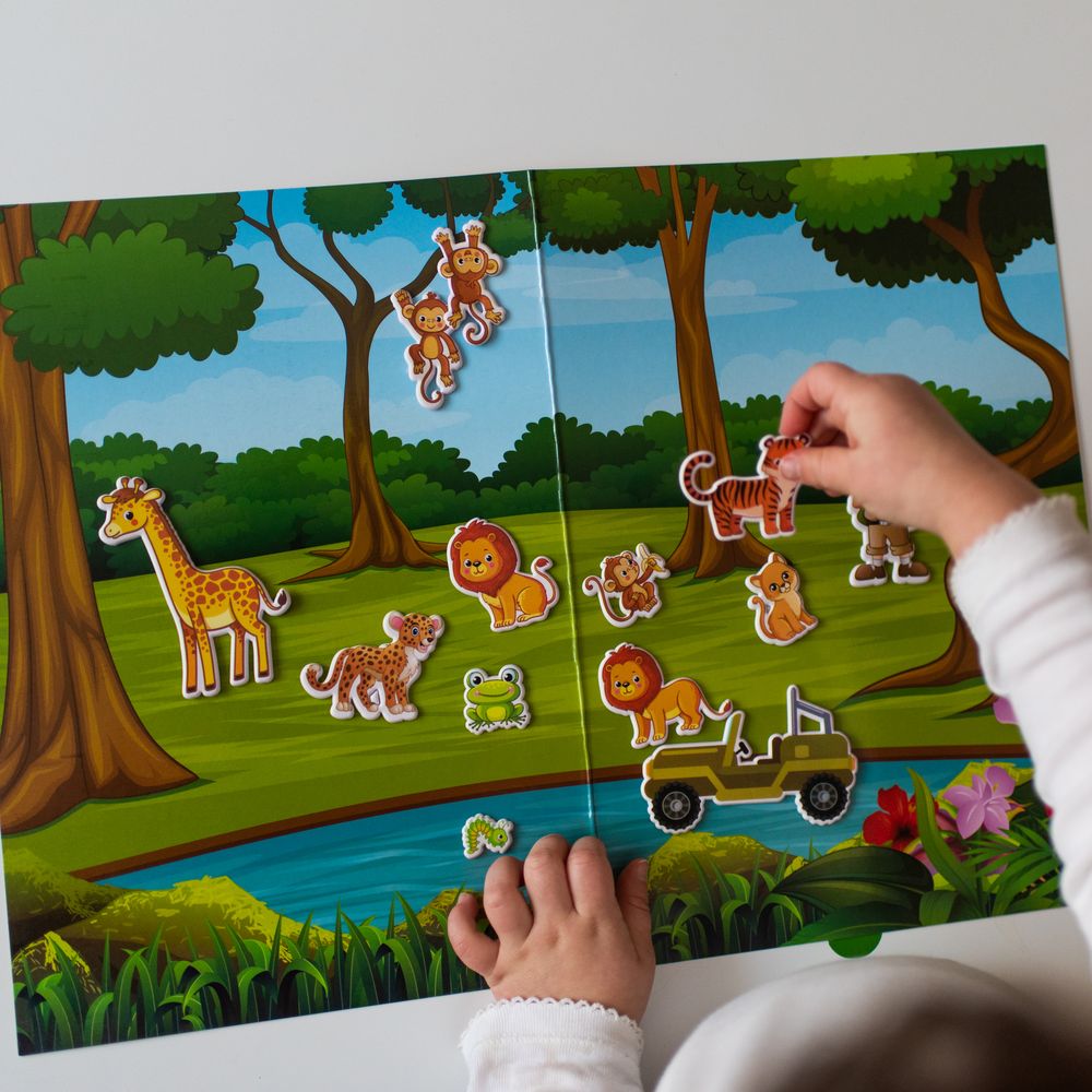 3D Oktató matricák