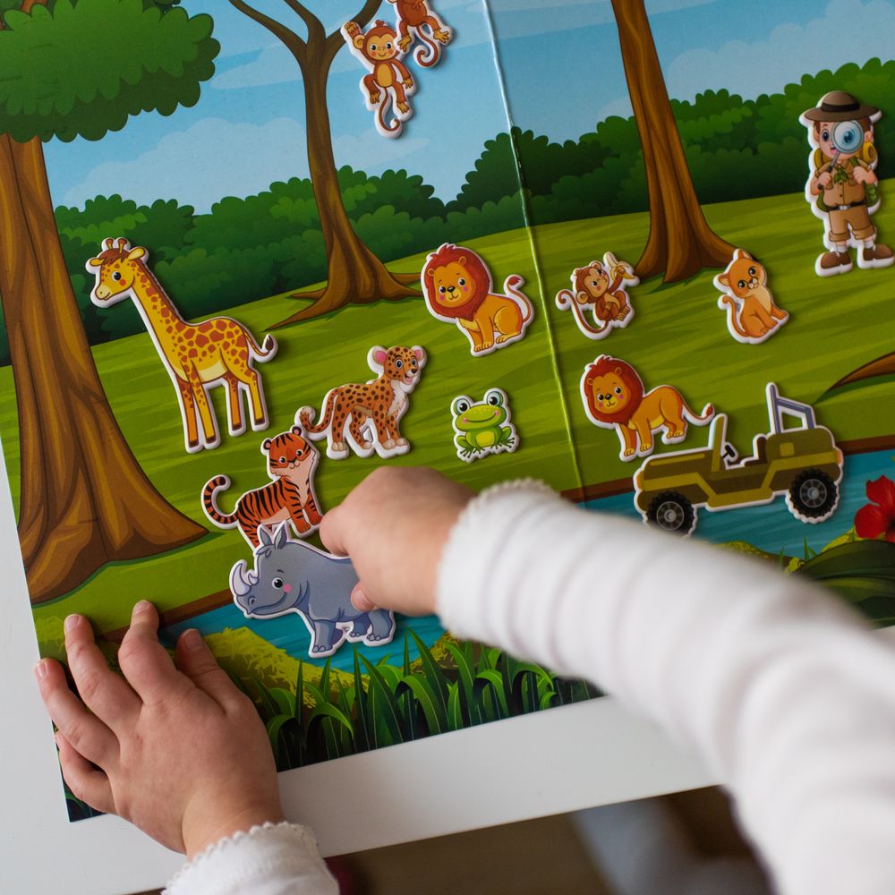 3D Oktató matricák