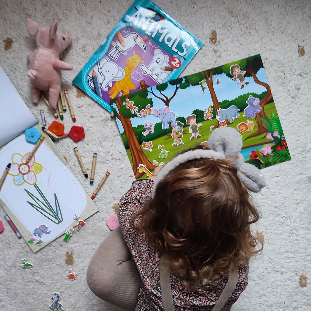 3D Oktató matricák