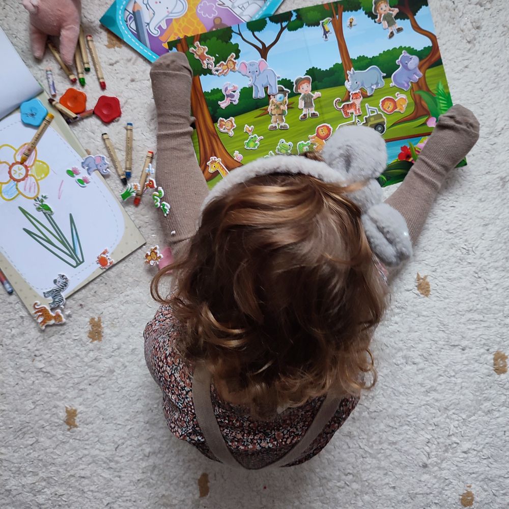 3D Oktató matricák