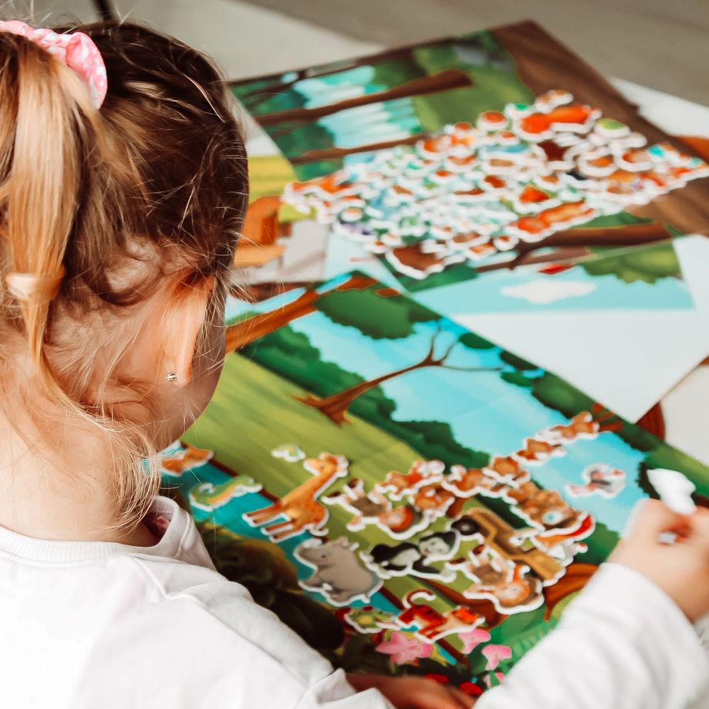 3D Oktató matricák