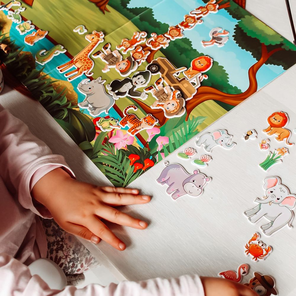 3D Oktató matricák