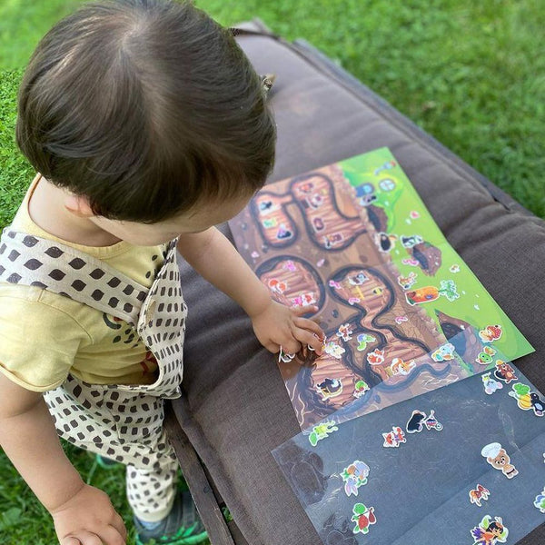 3D Oktató matricák