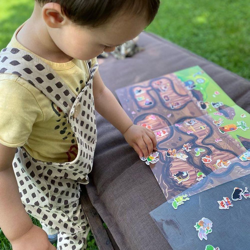 3D Oktató matricák