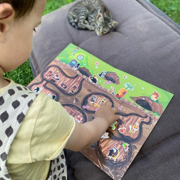 3D Oktató matricák