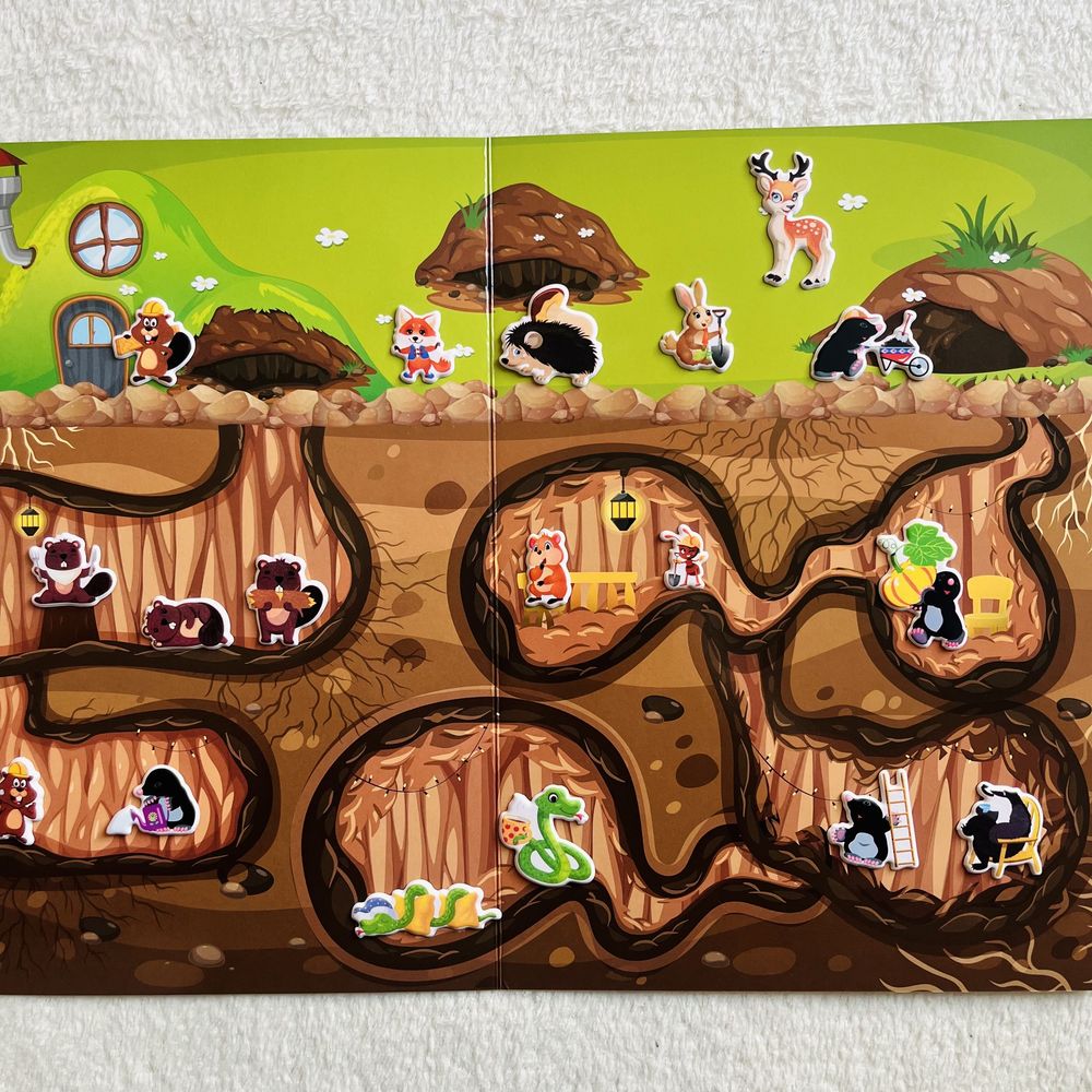 3D Oktató matricák