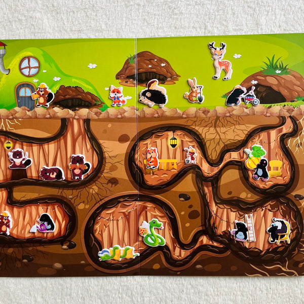 3D Oktató matricák