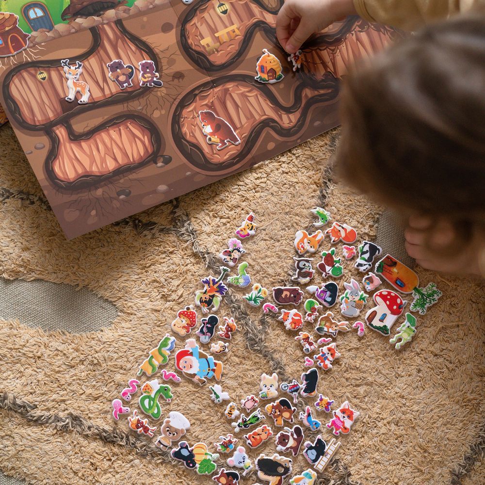 3D Oktató matricák