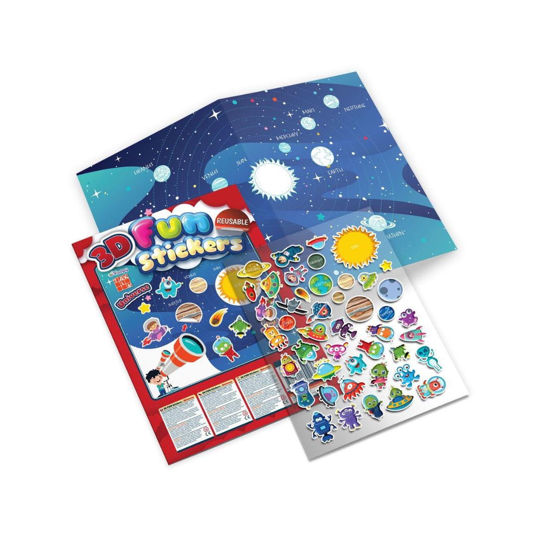 3D Oktató matricák