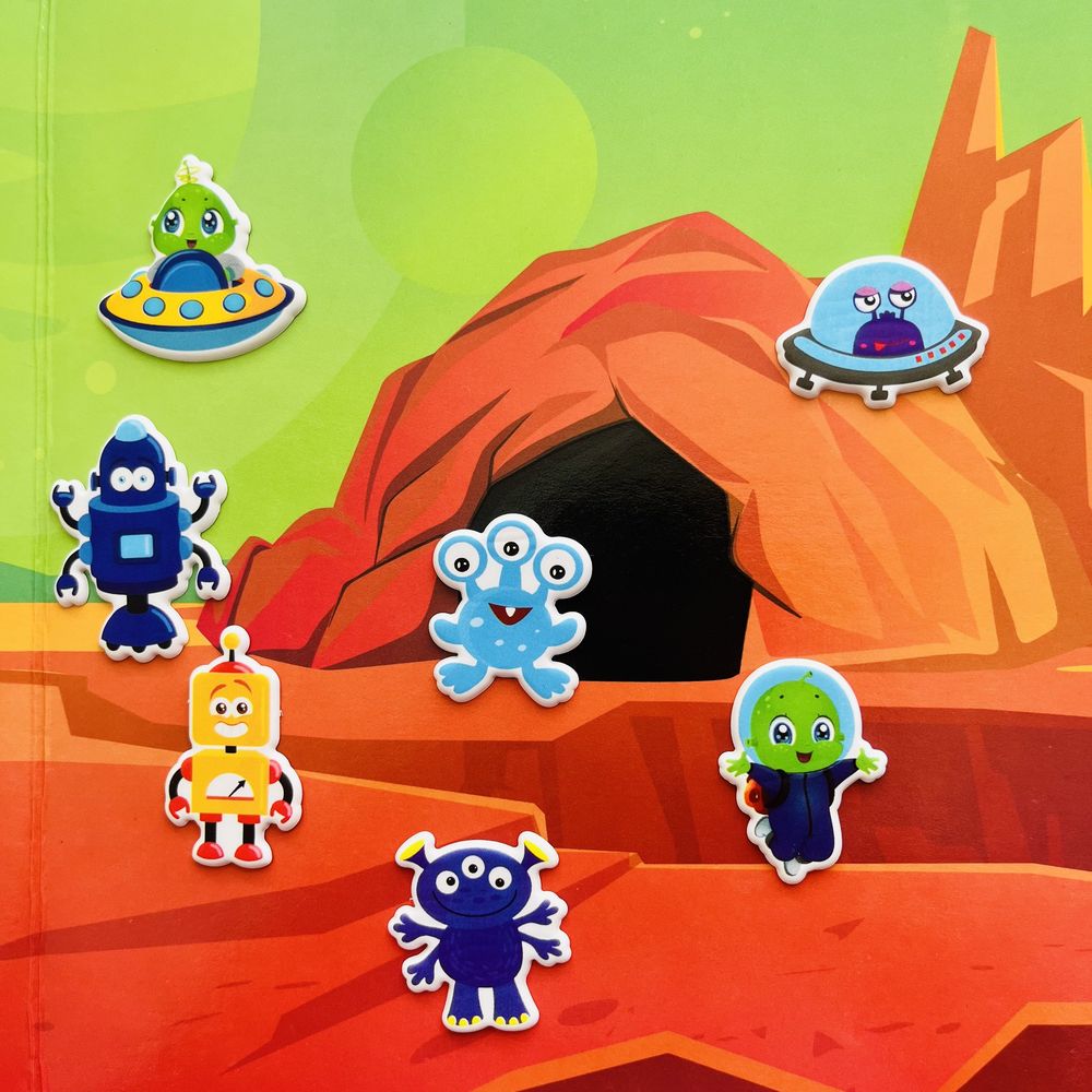 3D Oktató matricák