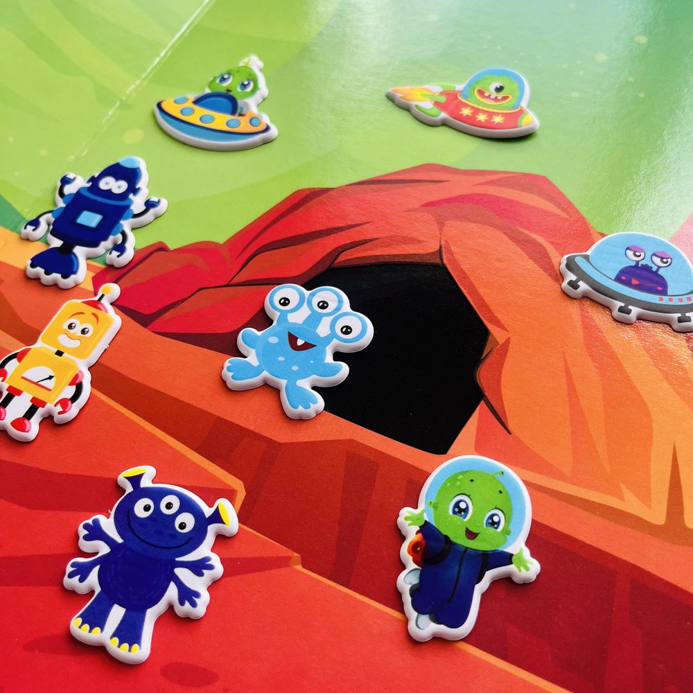 3D Oktató matricák