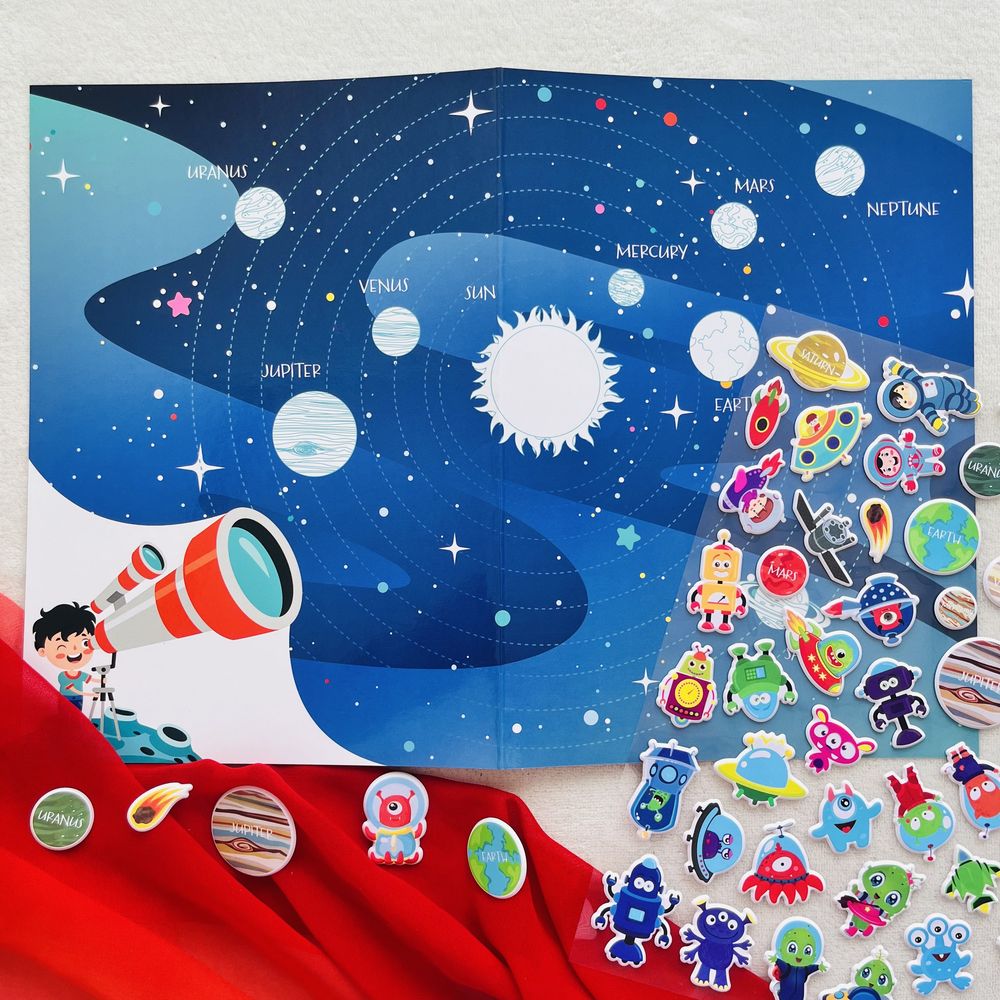 3D Oktató matricák