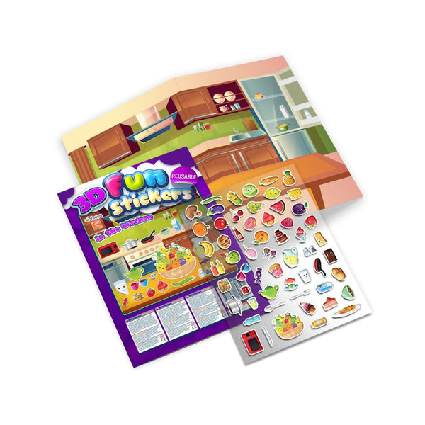 3D Oktató matricák