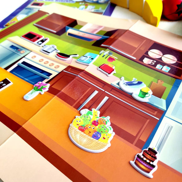 3D Oktató matricák